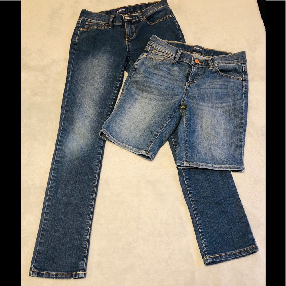 Old Navy Blue Jeans and shorts bundle